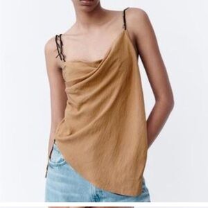 NWT Zara Wrap Asymmetrical
Beaded Top size XS /M
🚨firm price no discounts